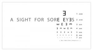 11) A Sight For Sore Eyes