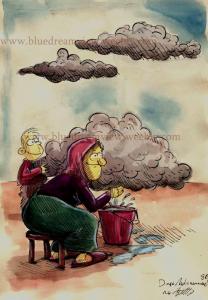 دوشیدن ابرها