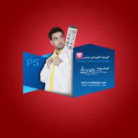 اینترفیس طرح آموزش آنلاین وب سایت کرل دیزاین