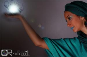 i have blue light i my hand what about you