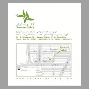 نقشه گالری ساربان