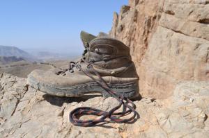 Climbing shoes
