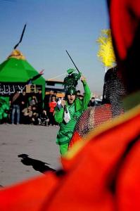 مراسم تعزیه خوانی عاشورا / یکی از محلات اردبیل 1389