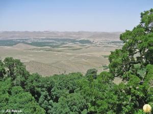 دور نمای روستای منج