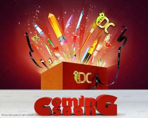 طرح coming soon قالب گروه انحراف رنگ