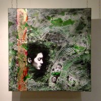 3th painting exhibition for ss501 in iran-mixed media-dec2012