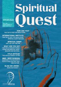 Spiritual Quest Magazine!