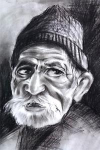 تکنیک طراحی با زغال