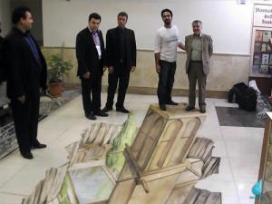 در کنار شهردار منطقه ۷ تهران