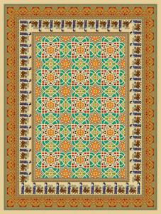 طراحی بر اساس بازسازی نقوش تاریخی ایران
