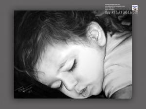 طراحی سیاه قلم از چهره شما . رضا رشیدی