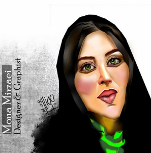 کاریکاتور خانم مهتاب کرامتی
